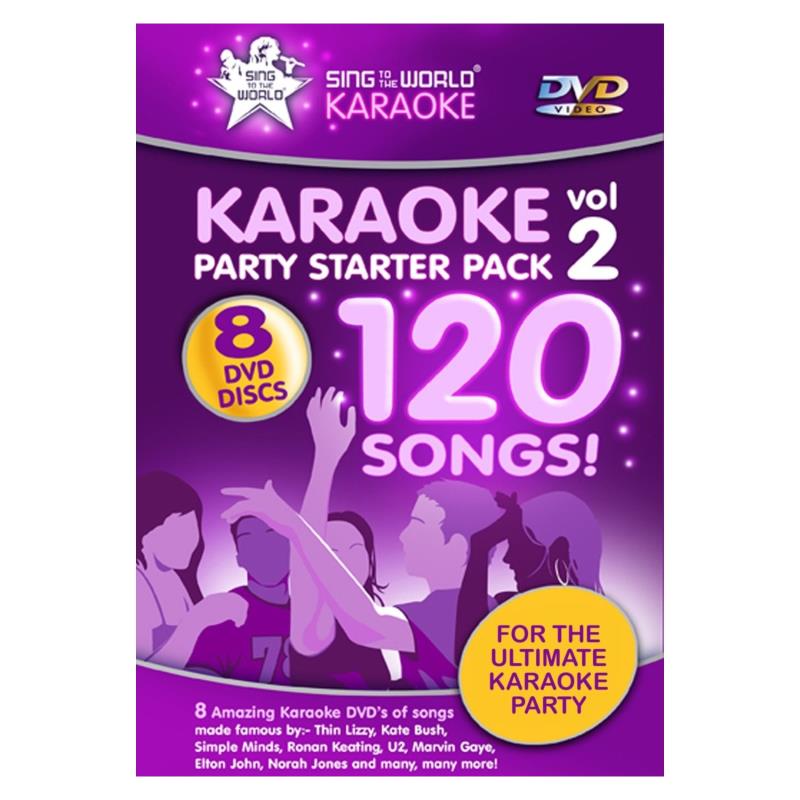 Karaoke Custom Discs. Packs and Hardware Sing To The World